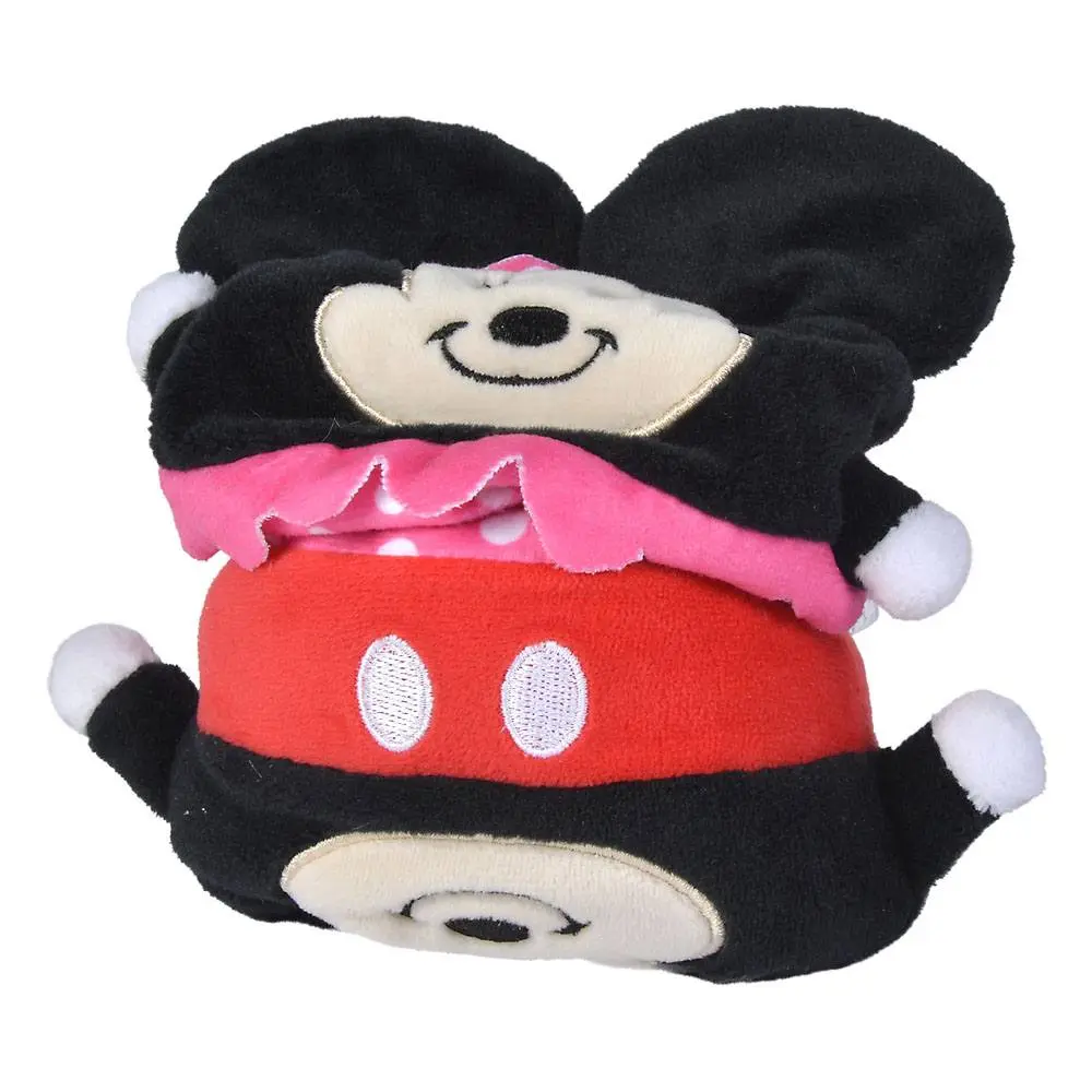 Disney: Mickey Mouse obojstranná plyšová figúrka Mickey/Minnie 8 cm termékfotó