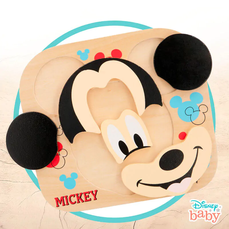 Disney Mickey drevené puzzle produktová fotografia