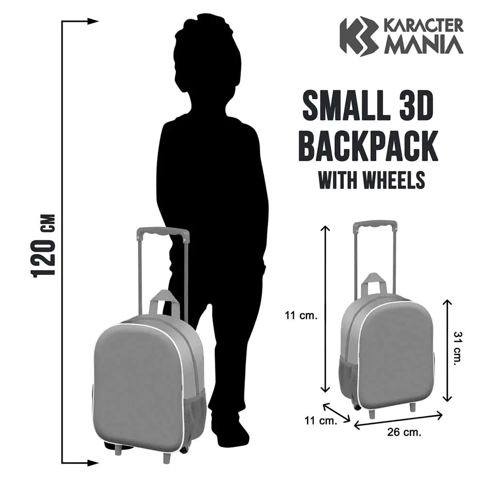 Disney Mickey Freestyle 3D trolley 31 cm produktová fotografia