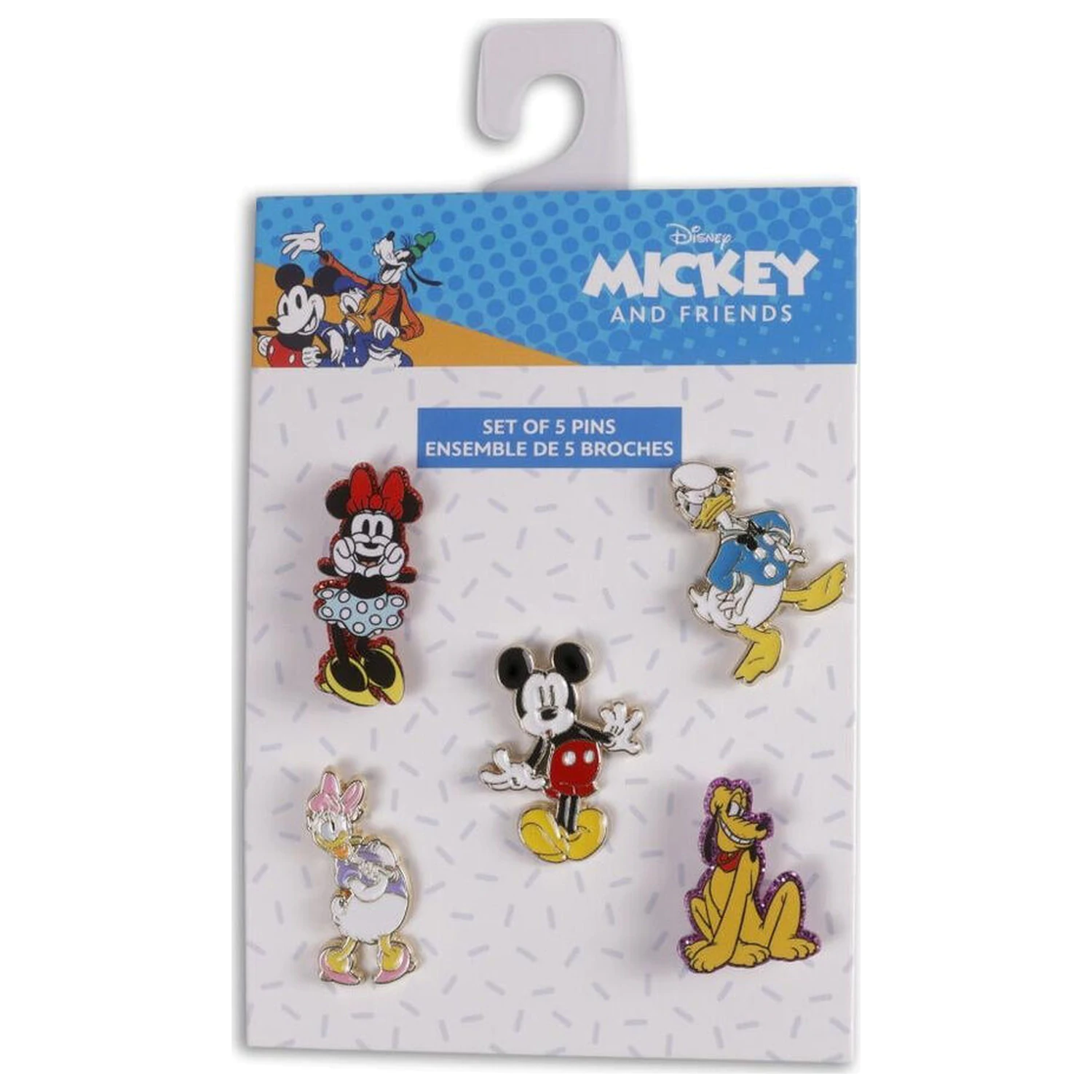 Disney Mickey & Friends súprava 5 odznakov produktová fotografia
