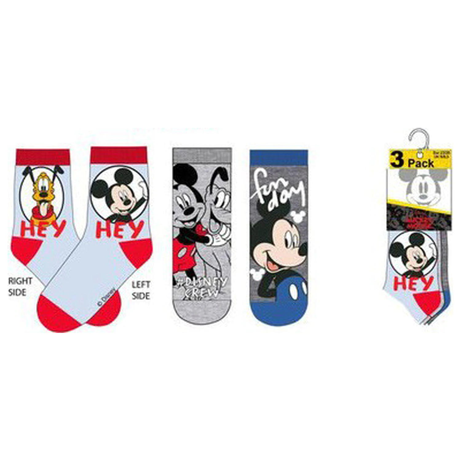 Disney Mickey Fun Day Detské ponožky 31/34 produktová fotografia