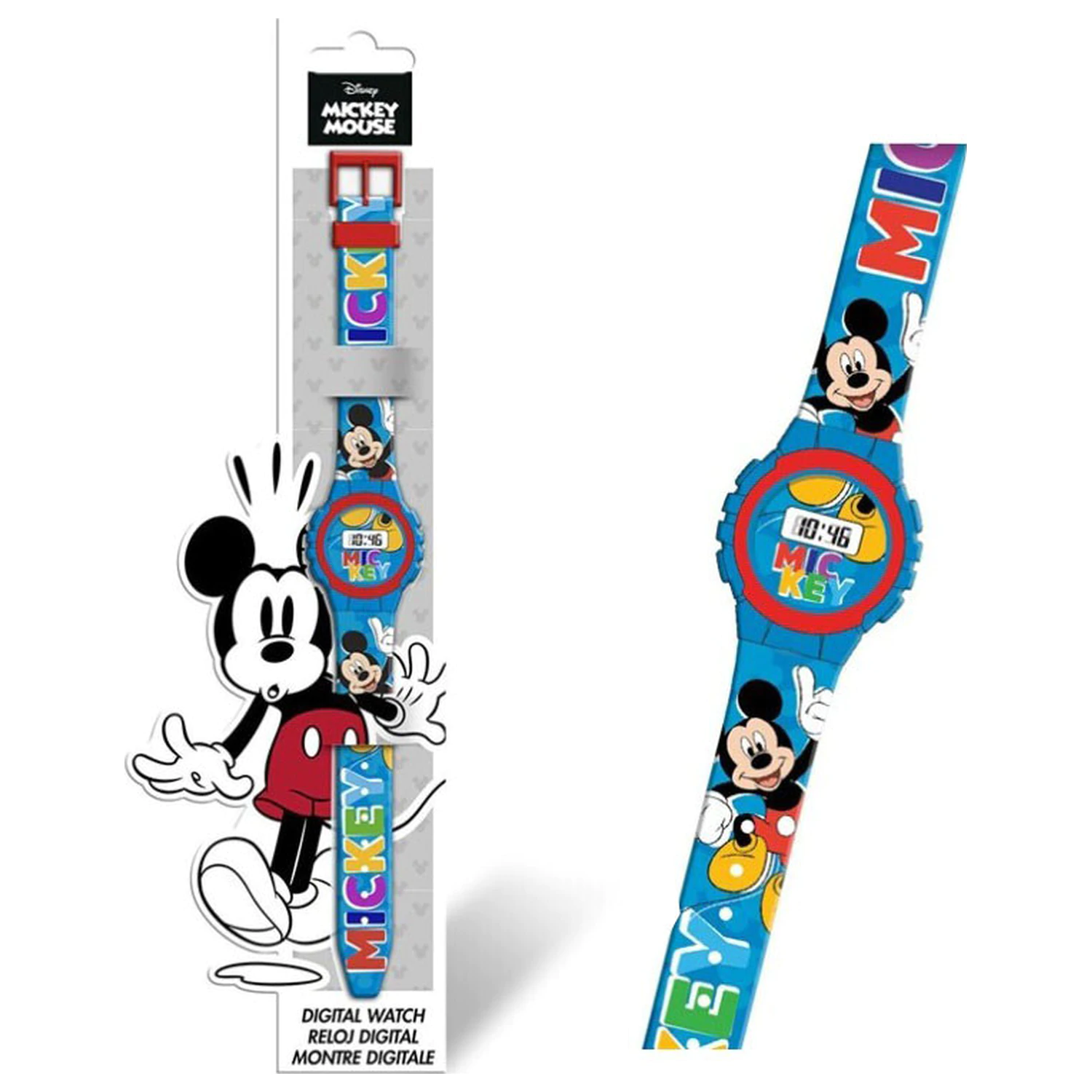 Disney Mickey Fun digitálne hodinky produktová fotografia