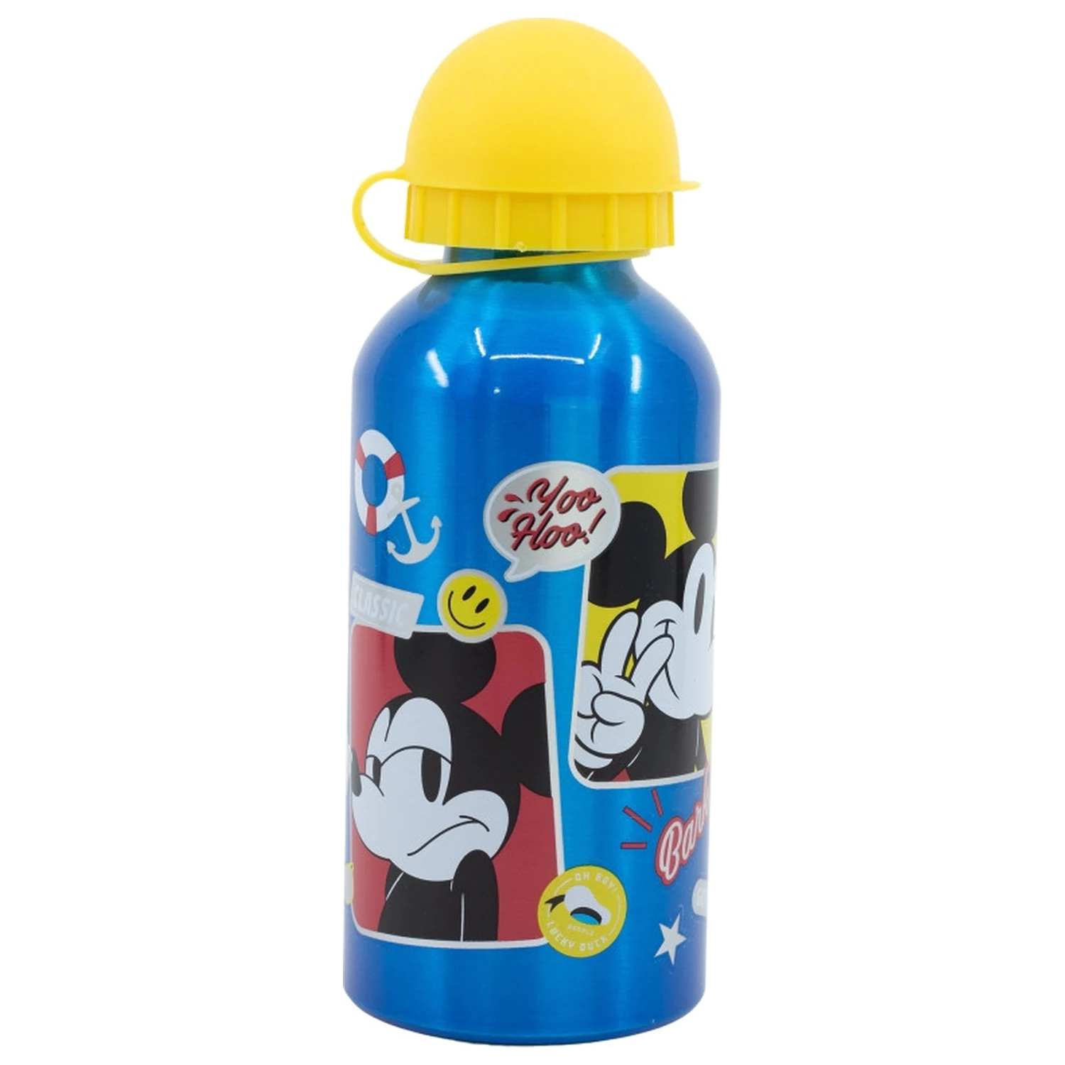 Disney Mickey Fun-Tastic hliníková fľaša na vodu s uzáverom na pitie 400 ml produktová fotografia