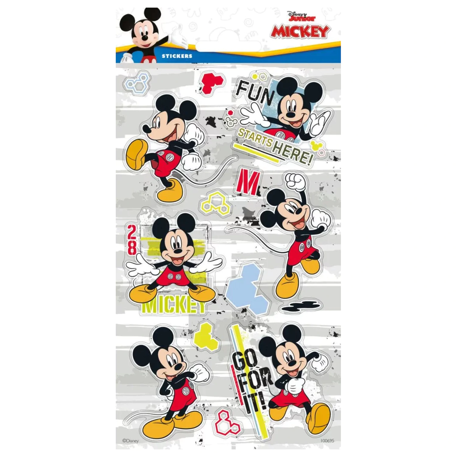 Disney Mickey Go For It nálepka produktová fotografia