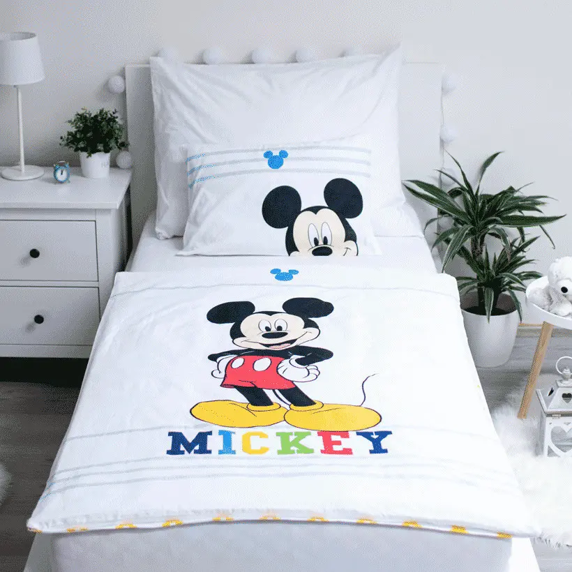 Disney Mickey detský poťah na perinu 100x135cm, 40x60 cm produktová fotografia
