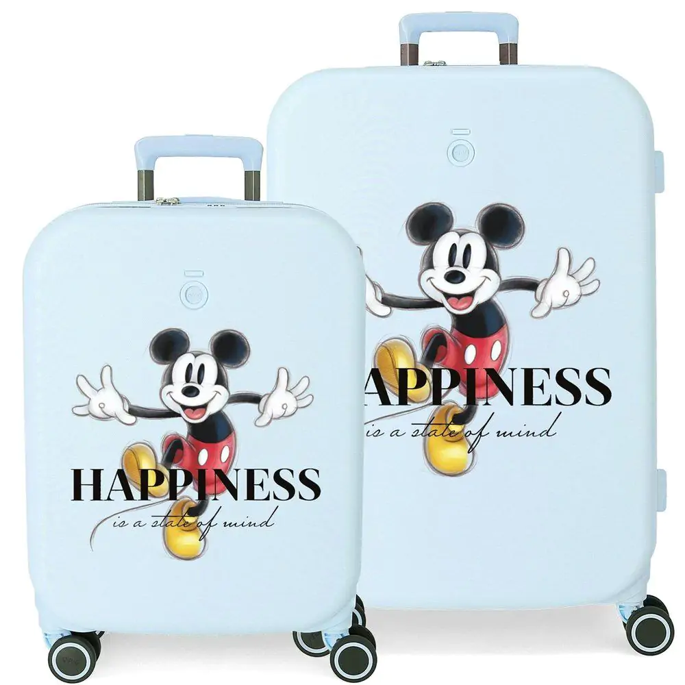 Disney Mickey Happiness ABS sada 2 trolley kufrov produktová fotografia