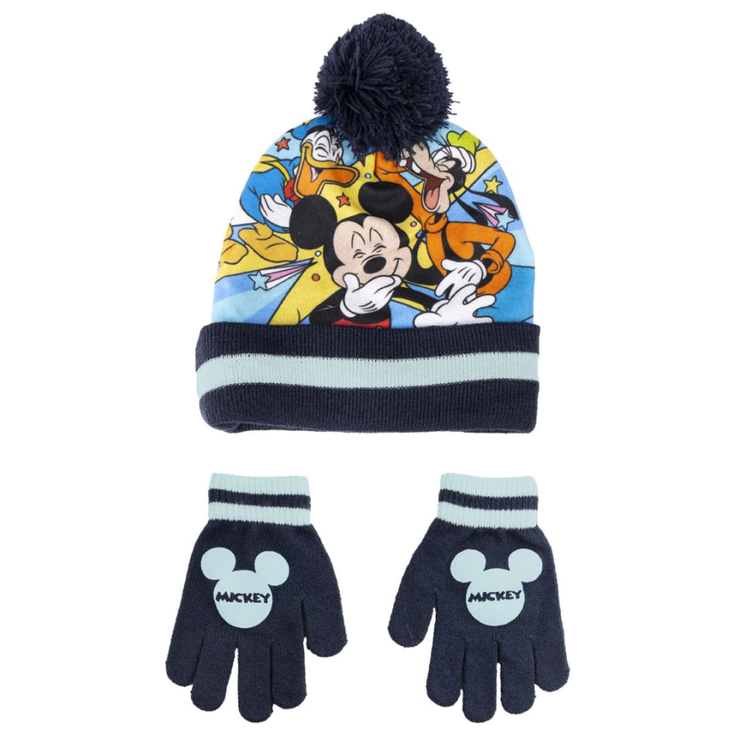 Disney Mickey Joke detská čiapka a rukavice sada produktová fotografia