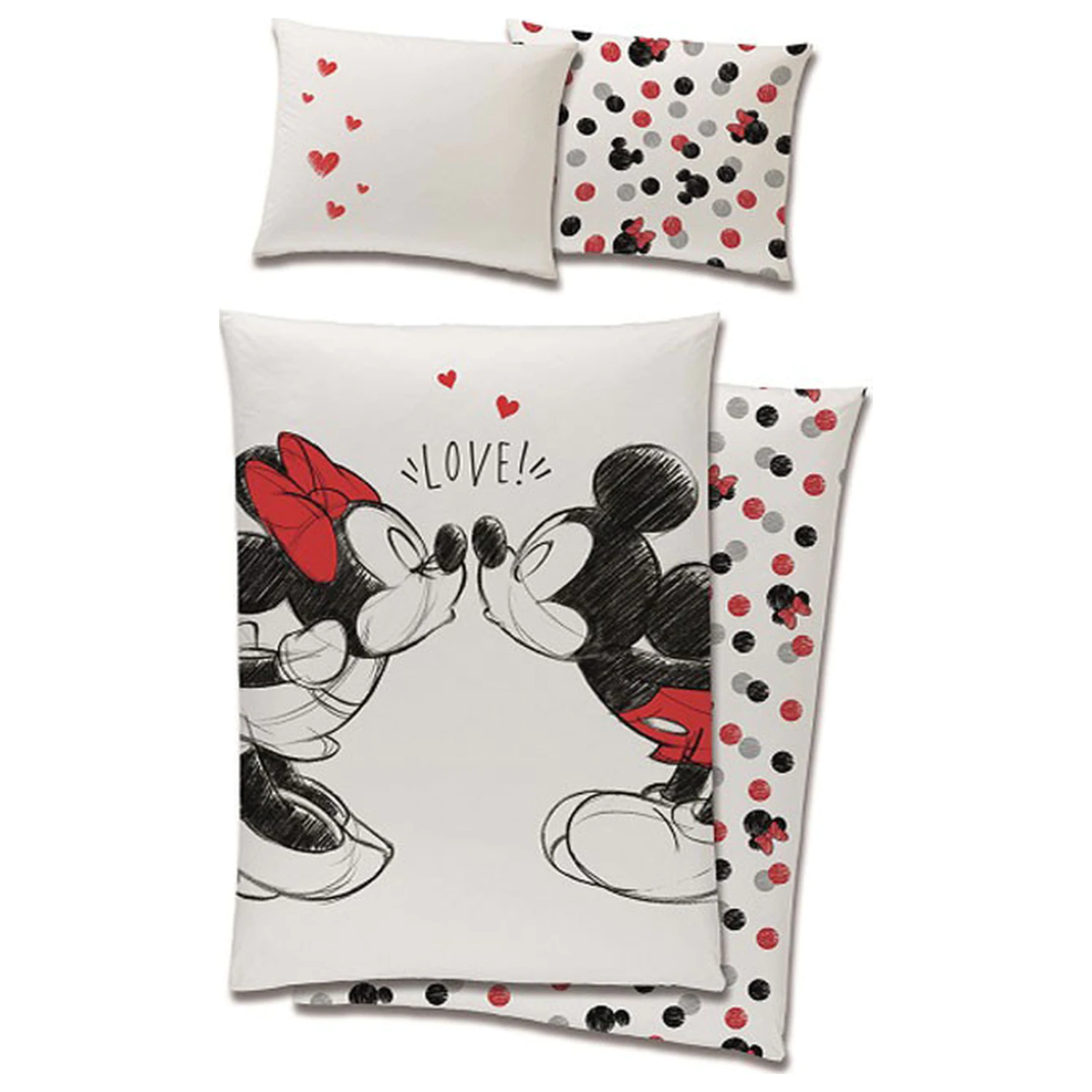 Disney Mickey Love obliečka na perinu produktová fotografia