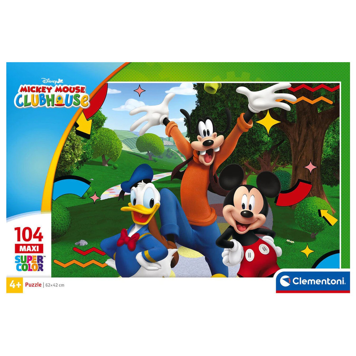 Disney Mickey maxi puzzle 104 kusov produktová fotografia