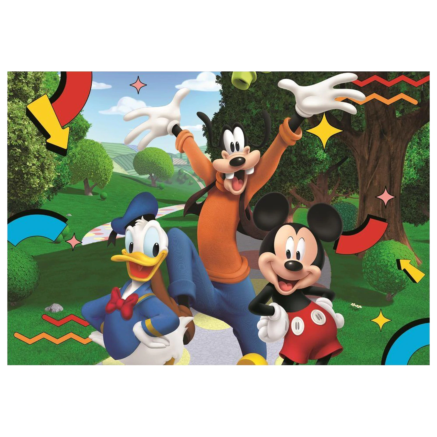 Disney Mickey maxi puzzle 104 kusov produktová fotografia