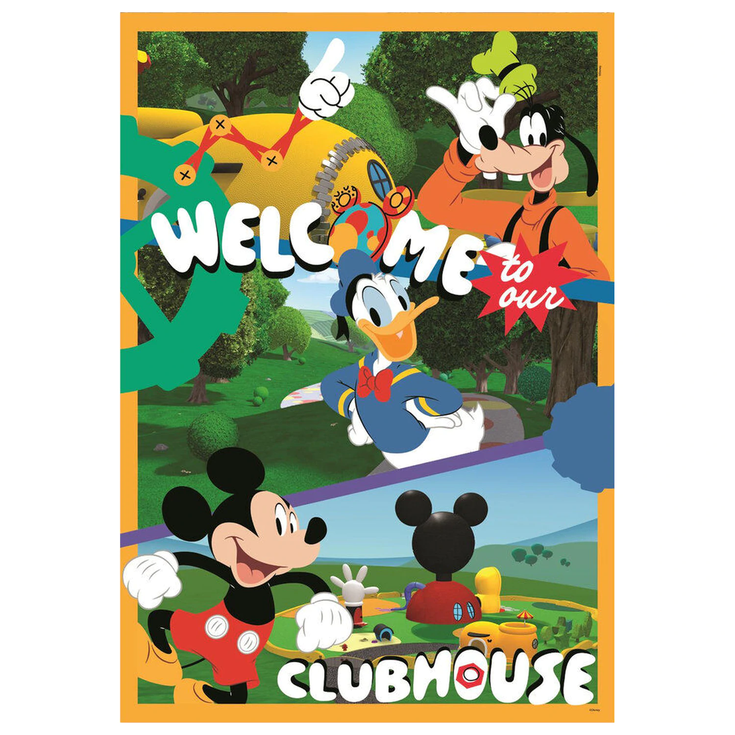 Disney Mickey maxi puzzle 60 kusov produktová fotografia