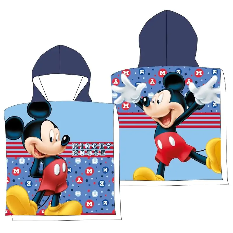 Disney Mickey microfibre plážové pončo uterák produktová fotografia