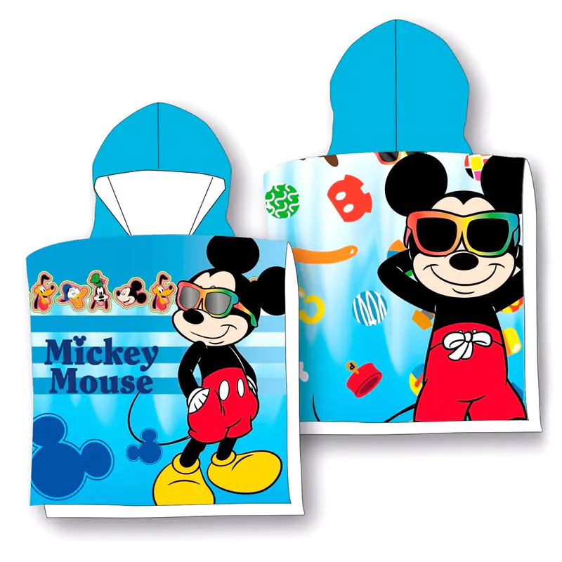 Disney Mickey microfibre pončo uterák produktová fotografia