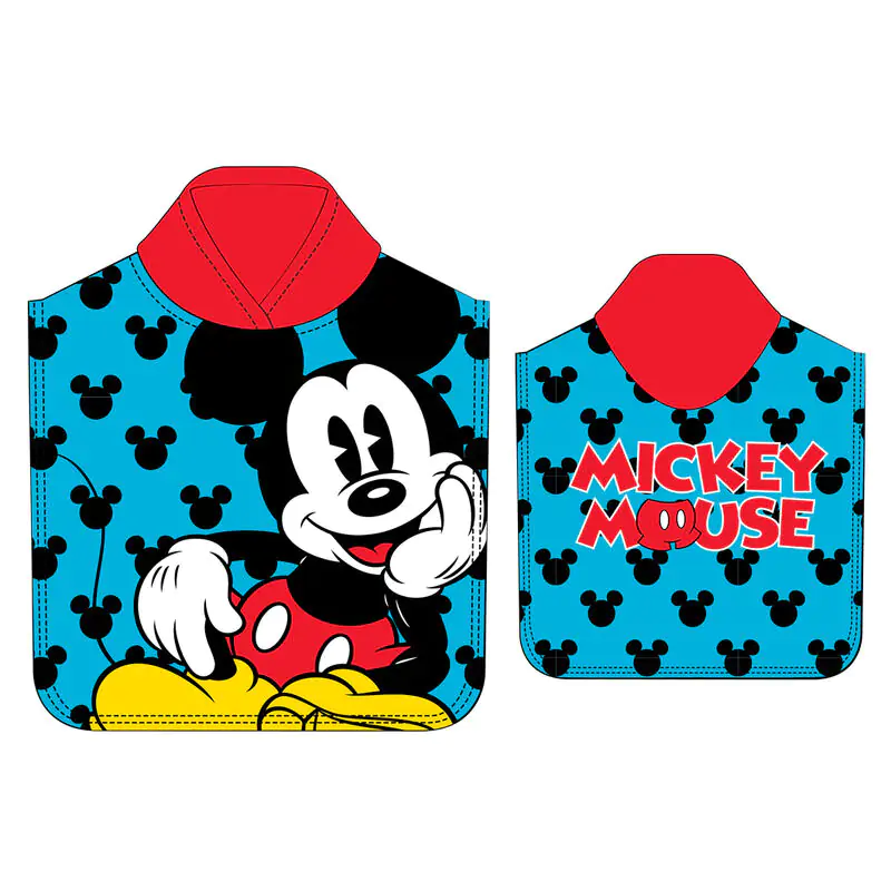 Disney Mickey mikrovláknová poncho törölköző termékfotó