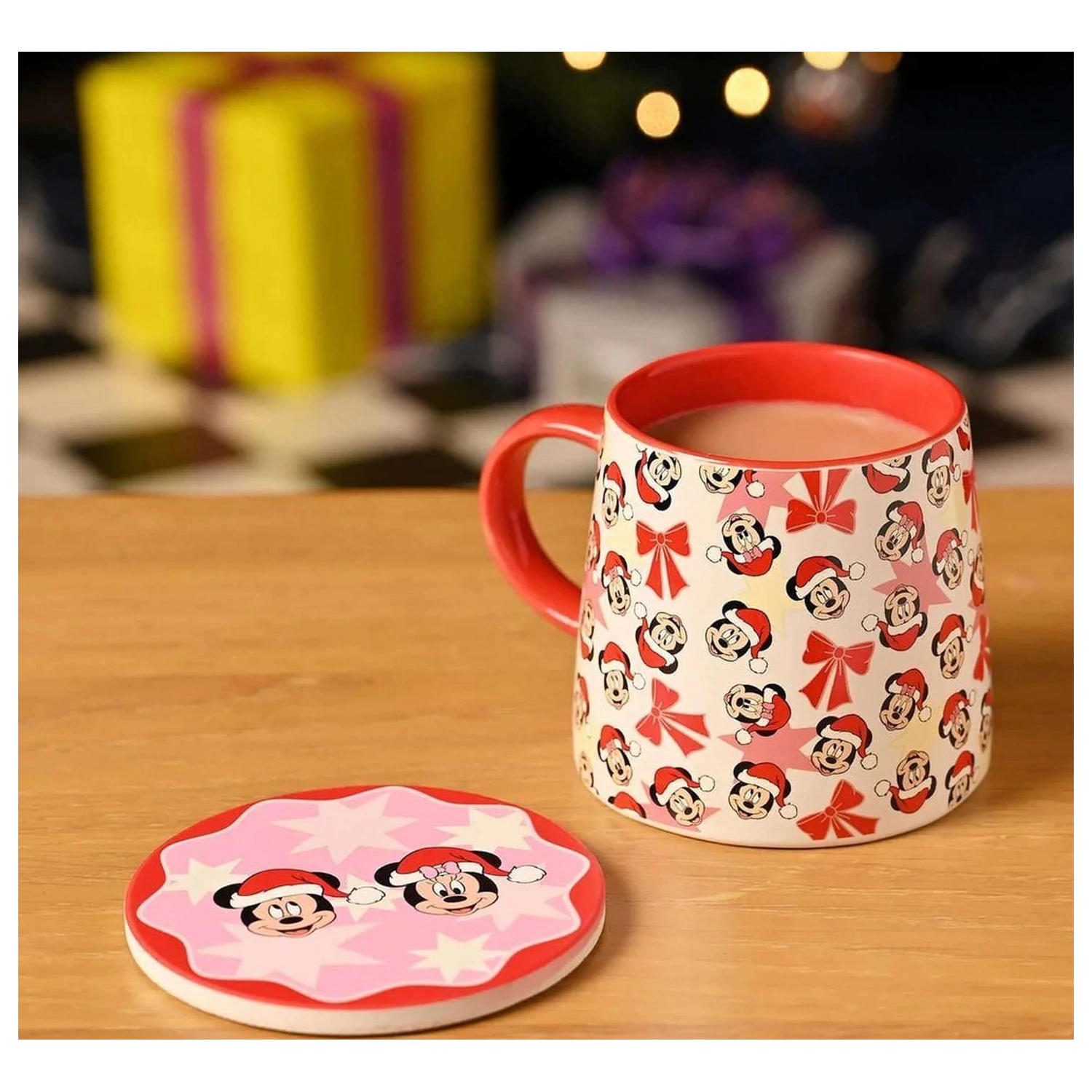 Disney Mickey & Minnie súprava hrnčekov a podložiek pod poháre 250ml produktová fotografia