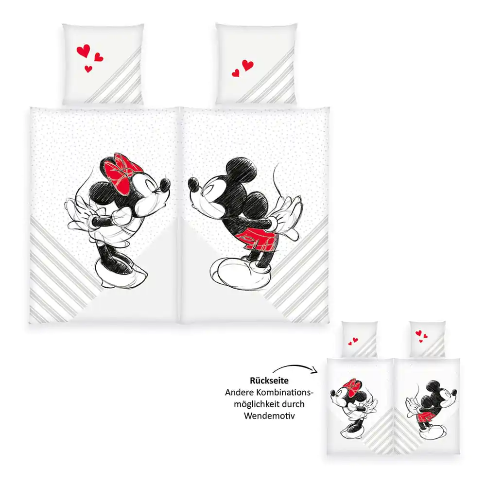Disney posteľná bielizeň 2-balenie Mickey & Minnie Mouse 135 x 200 cm produktová fotografia