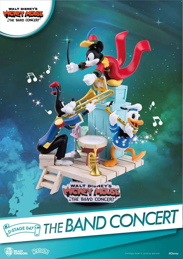Disney Mickey Mouse D-Stage PVC Dioráma The Band Concert 15 cm produktová fotografia