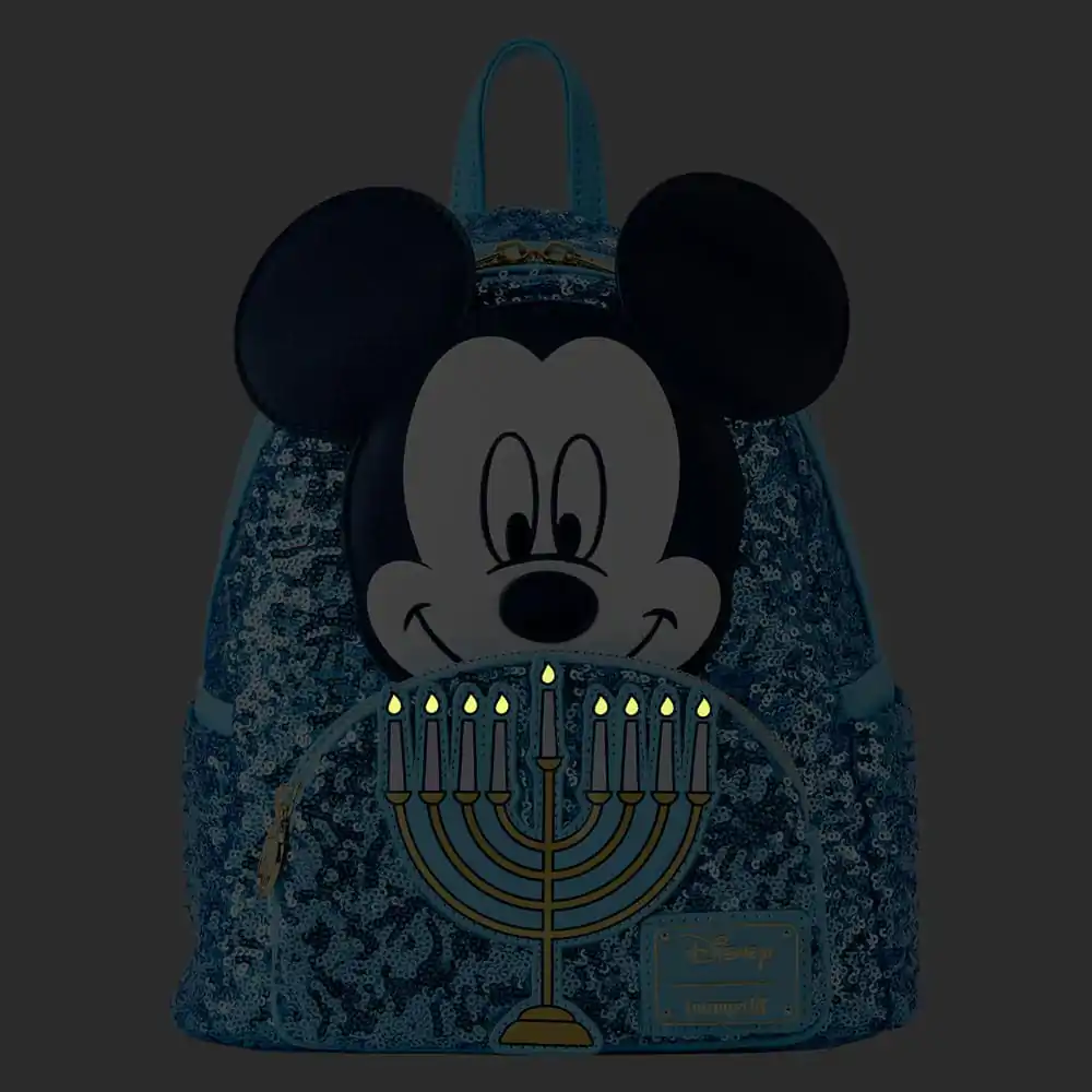 Disney by Loungefly Ruksak Mickey Mouse Happy Hanukkah Menorah produktová fotografia