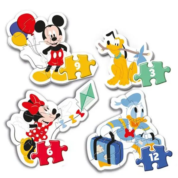 Disney Mickey My First Puzzle 3-6-9-12ks termékfotó