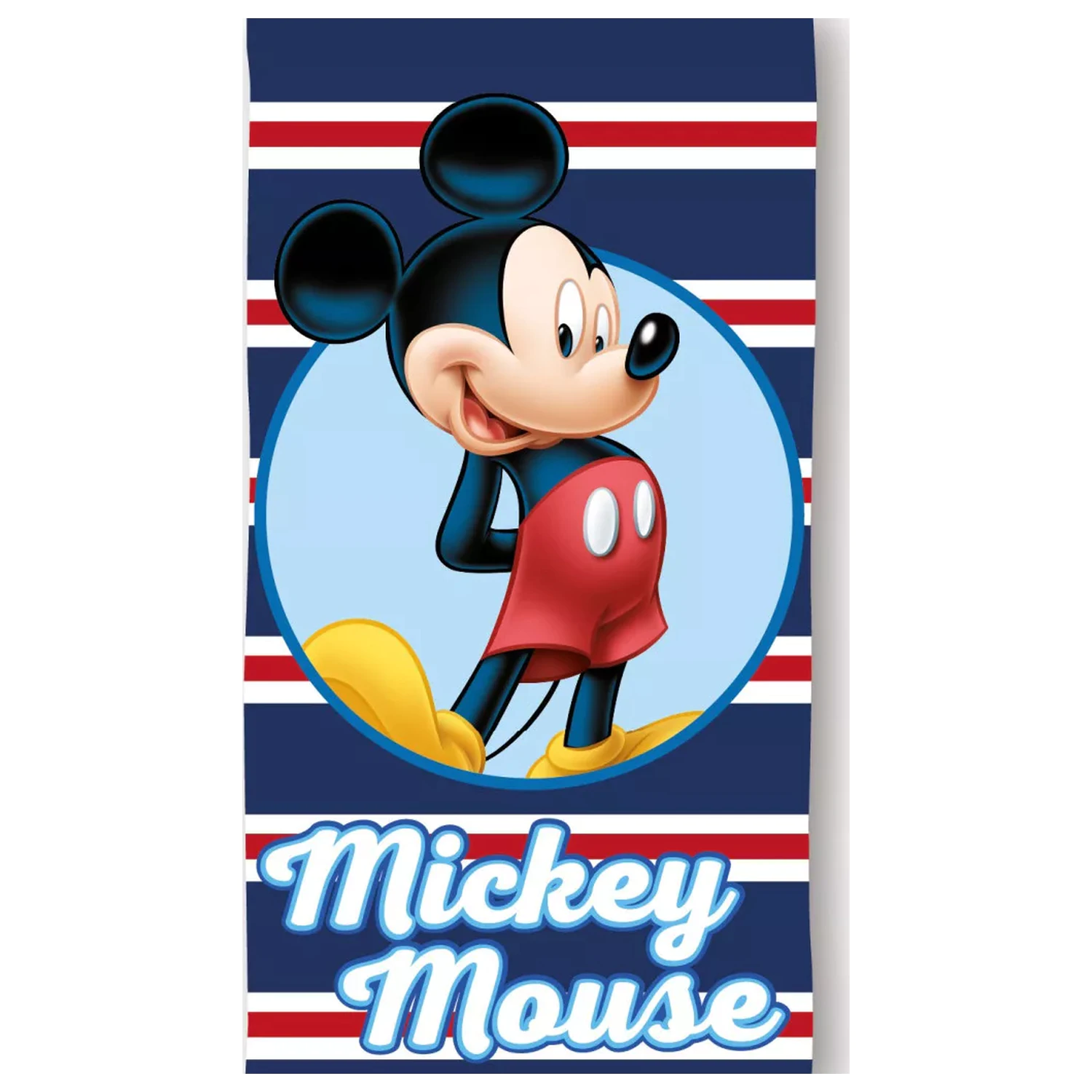 Disney Mickey Navy Stripe Uterák 70x140cm produktová fotografia