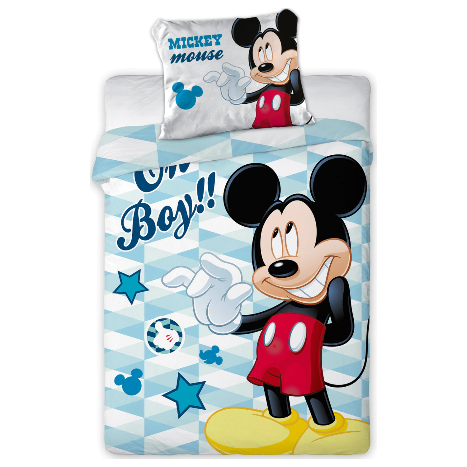 Disney Mickey Oh Boy Povliečka na perinu pre batoľatá, predškolákov produktová fotografia