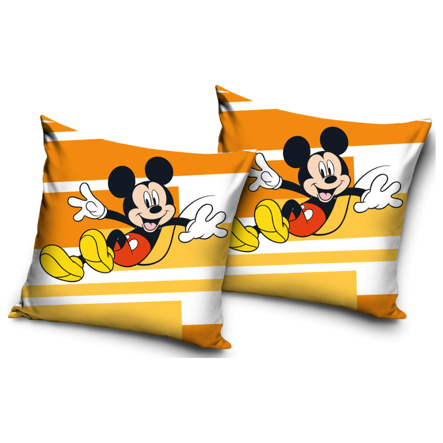 Disney Mickey Oranžová obliečka na vankúš produktová fotografia