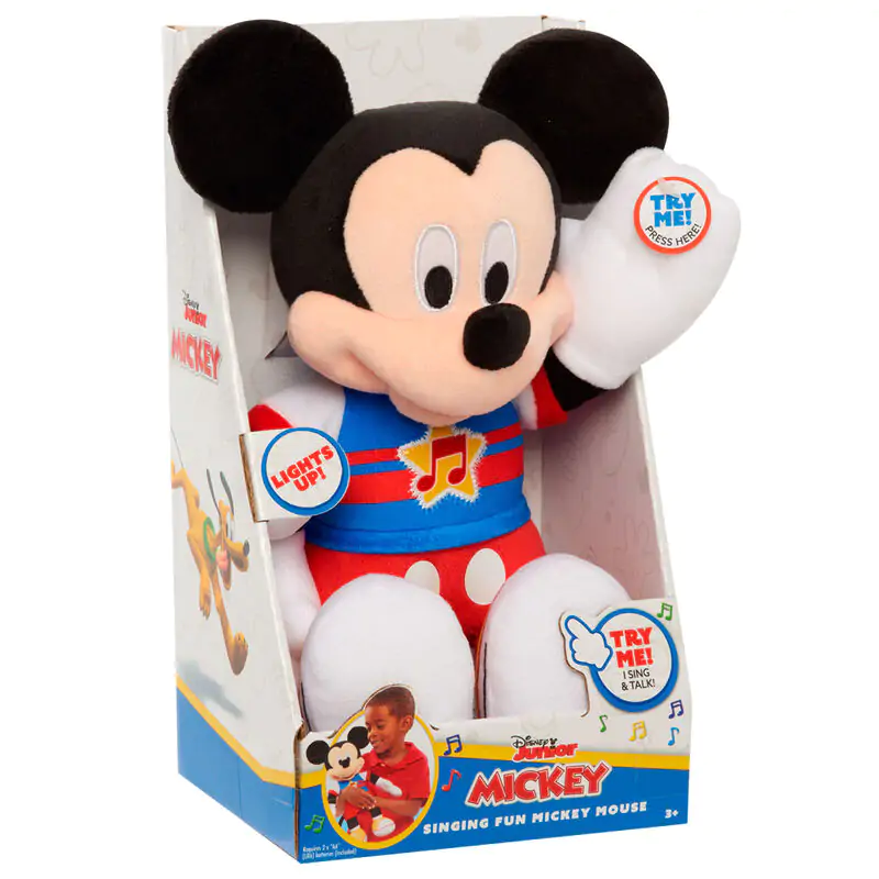 Disney Mickey sound plyšová hračka 30 cm produktová fotografia