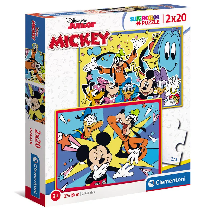 Disney Mickey puzzle 2 x 20 dielikov produktová fotografia