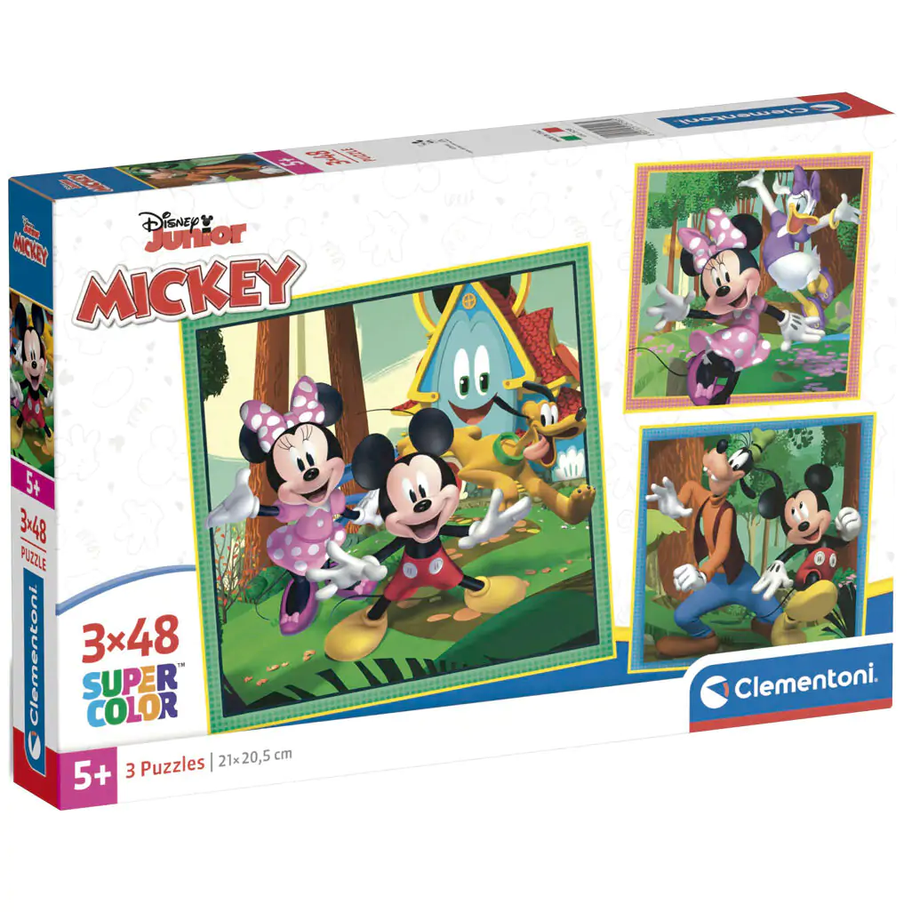 Disney Mickey puzzle 3x48pcs termékfotó