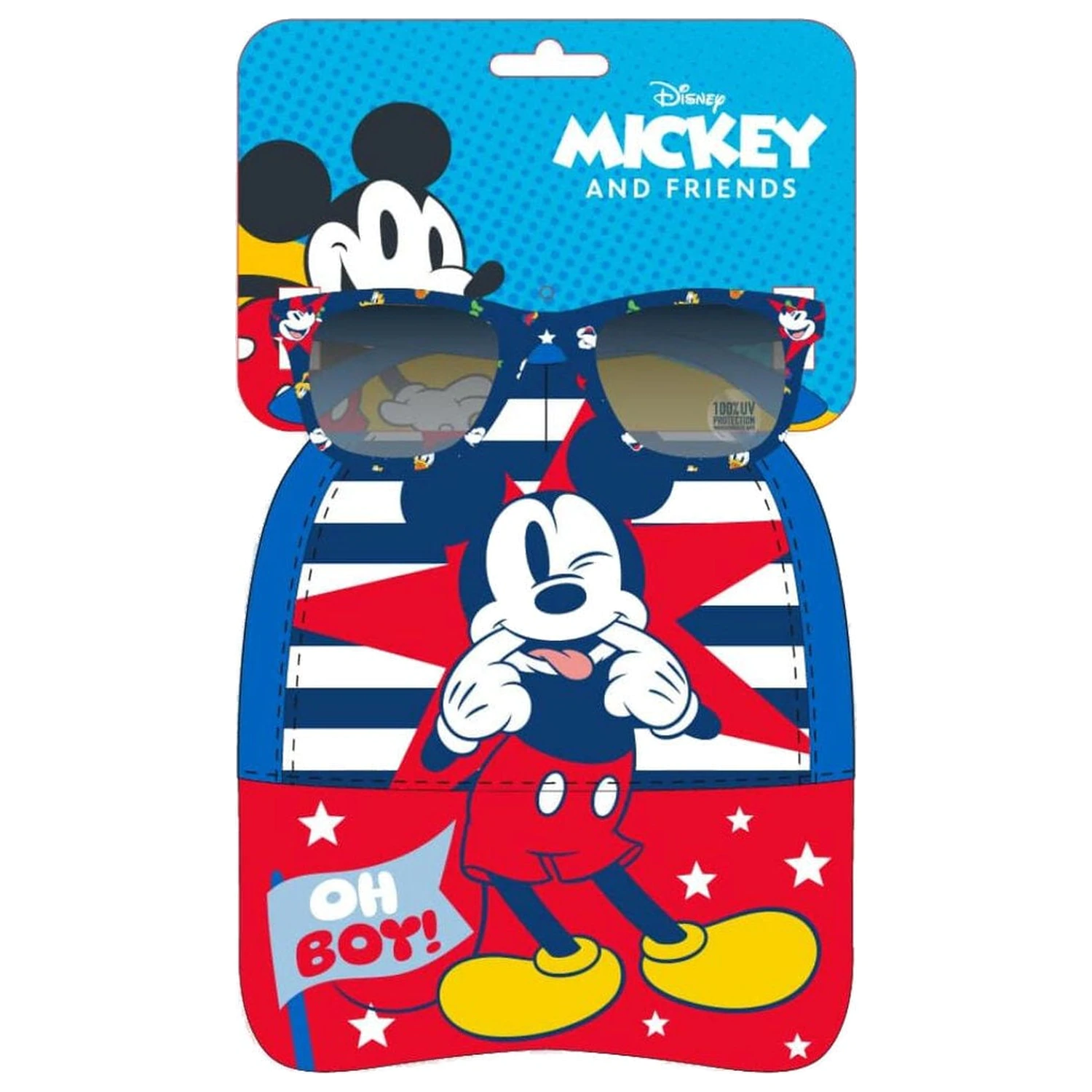 Disney Mickey šiltovka + slnečné okuliare produktová fotografia