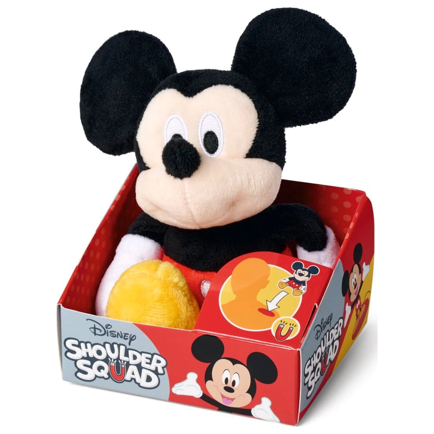 Disney plyšová figúrka Mickey Shoulder Rider 12 cm produktová fotografia