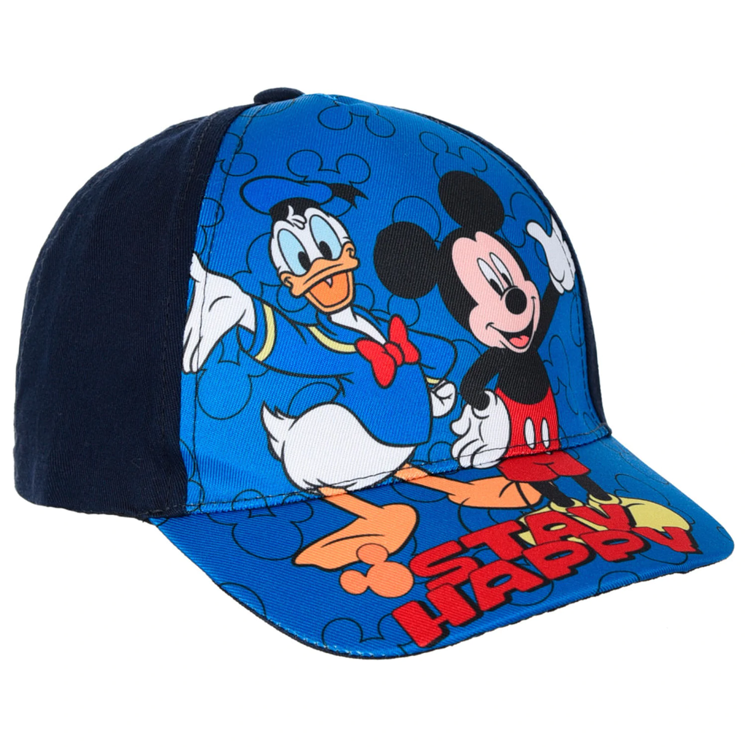 Disney Mickey Mouse Stay Happy Modrá Detská Baseballová Čiapka 54 cm produktová fotografia