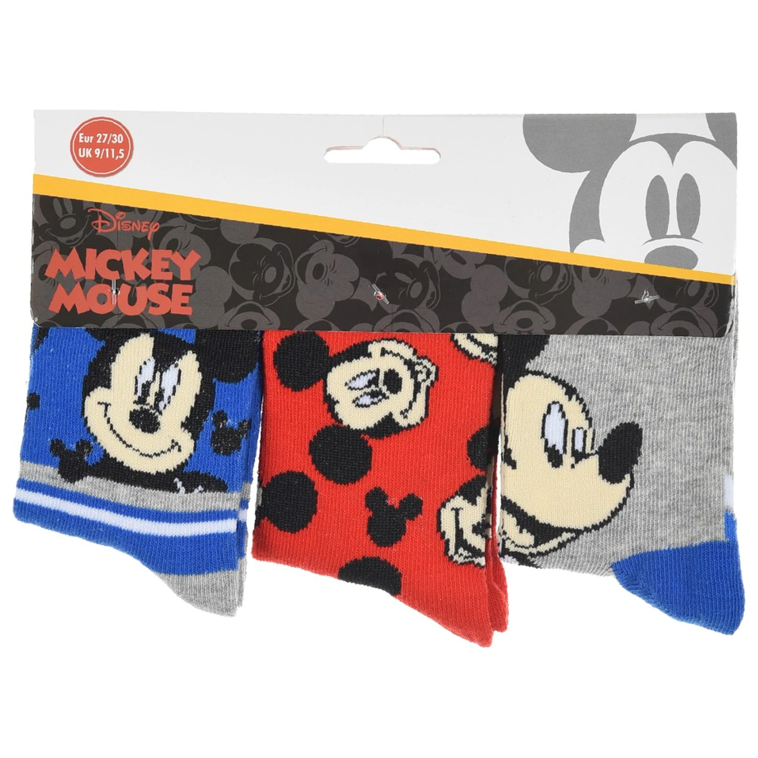 Disney Mickey Stride Blue detské ponožky 23/26 produktová fotografia