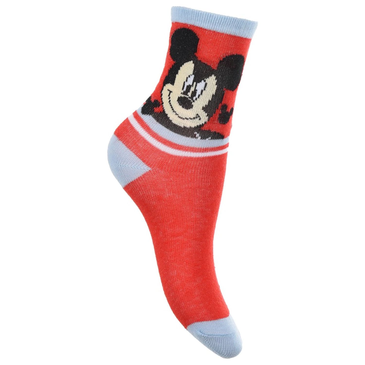 Disney Mickey Stride Red Detské ponožky 27/30 produktová fotografia