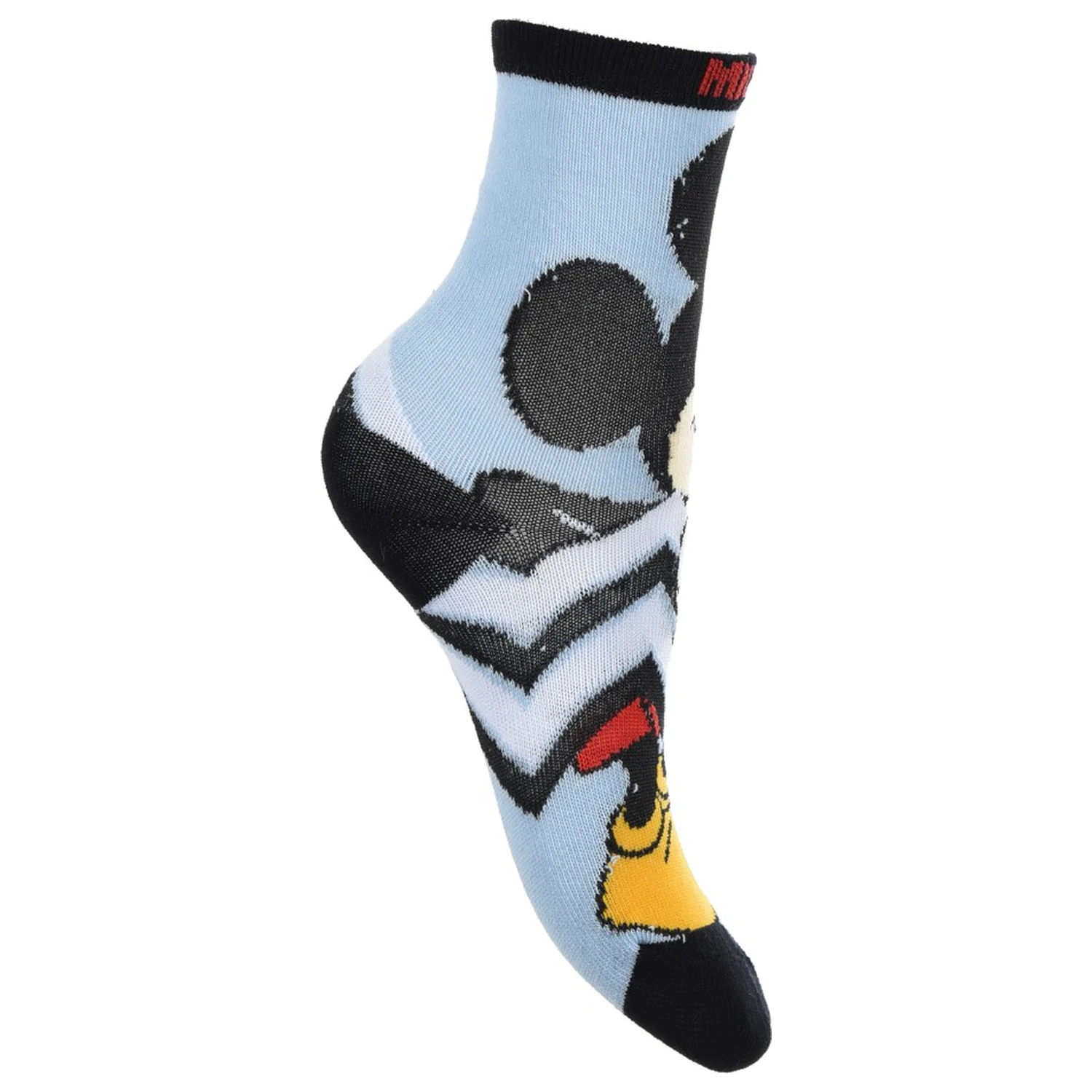 Disney Mickey Stride červené detské ponožky 31/34 produktová fotografia