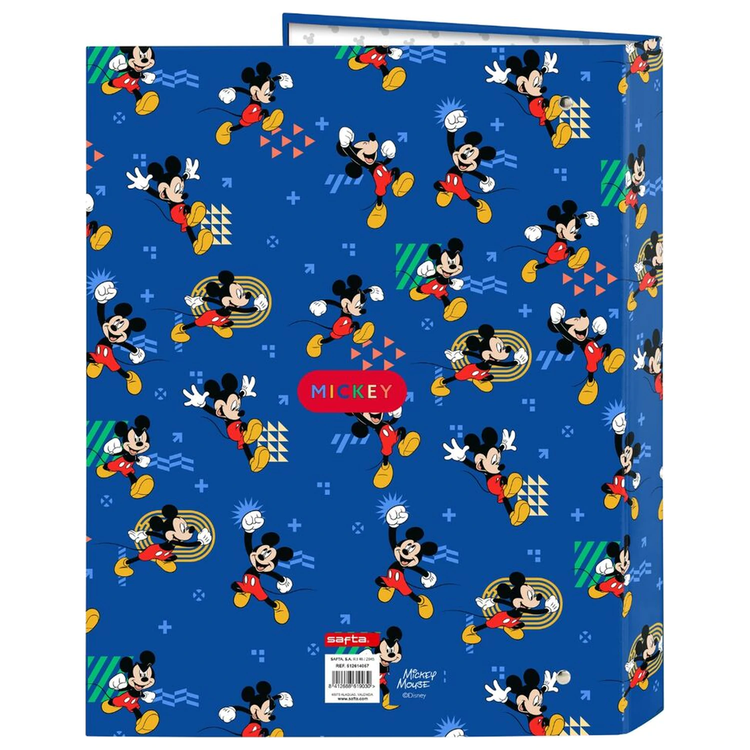 Disney Mickey Today A4 kartónový 4-krúžkový zakladač produktová fotografia