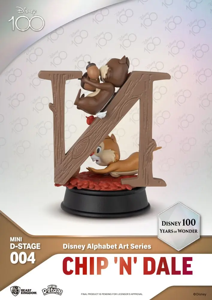 Disney Mini Diorama Stage Sošky 6-balenie 100 Years of Wonder-Disney Alphabet Art 10 cm produktová fotografia