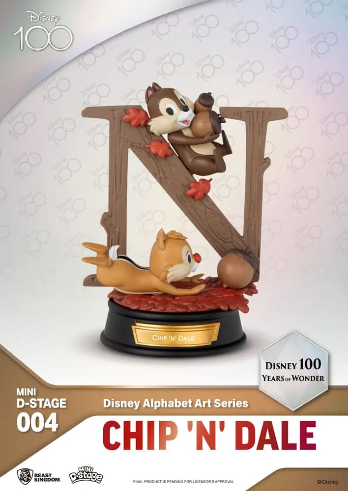 Disney Mini Diorama Stage Sošky 6-balenie 100 Years of Wonder-Disney Alphabet Art 10 cm produktová fotografia