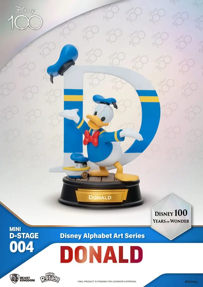 Disney Mini Diorama Stage Sošky 6-balenie 100 Years of Wonder-Disney Alphabet Art 10 cm produktová fotografia