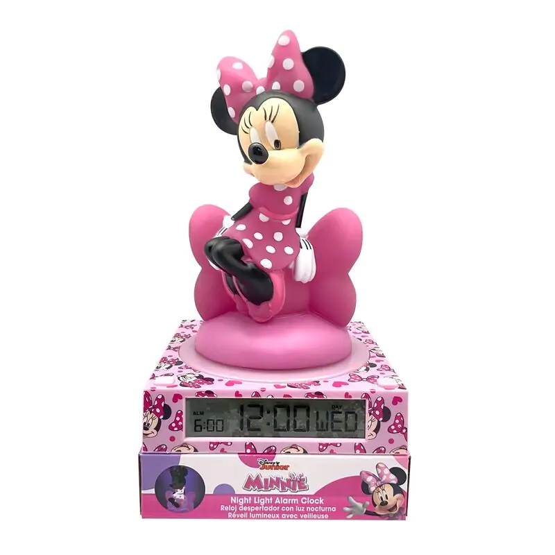 Disney Minnie 3D lampa s budíkom produktová fotografia