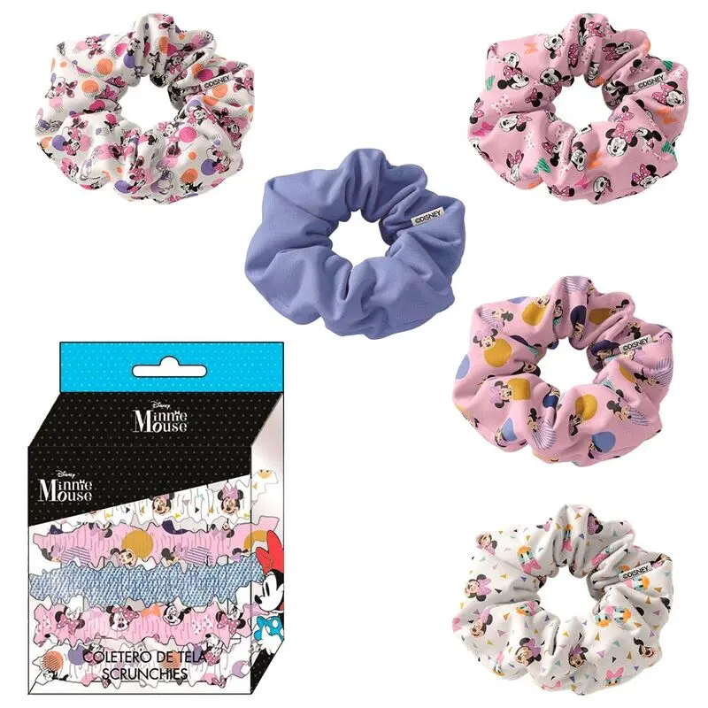 Disney Minnie rôzne blistrové balenie 5 gumičiek do vlasov produktová fotografia