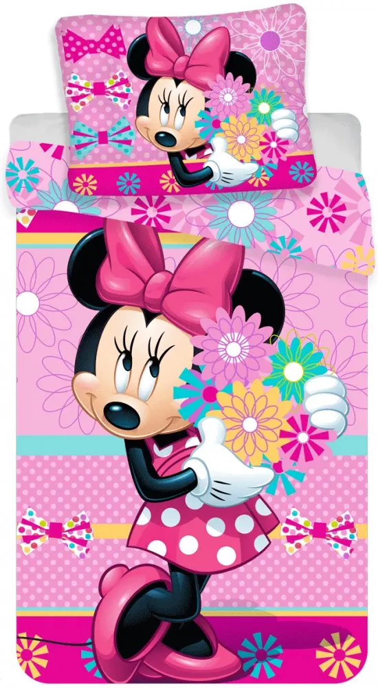 Disney Minnie súprava obliečok na paplón 140x200cm, 70x90 cm produktová fotografia