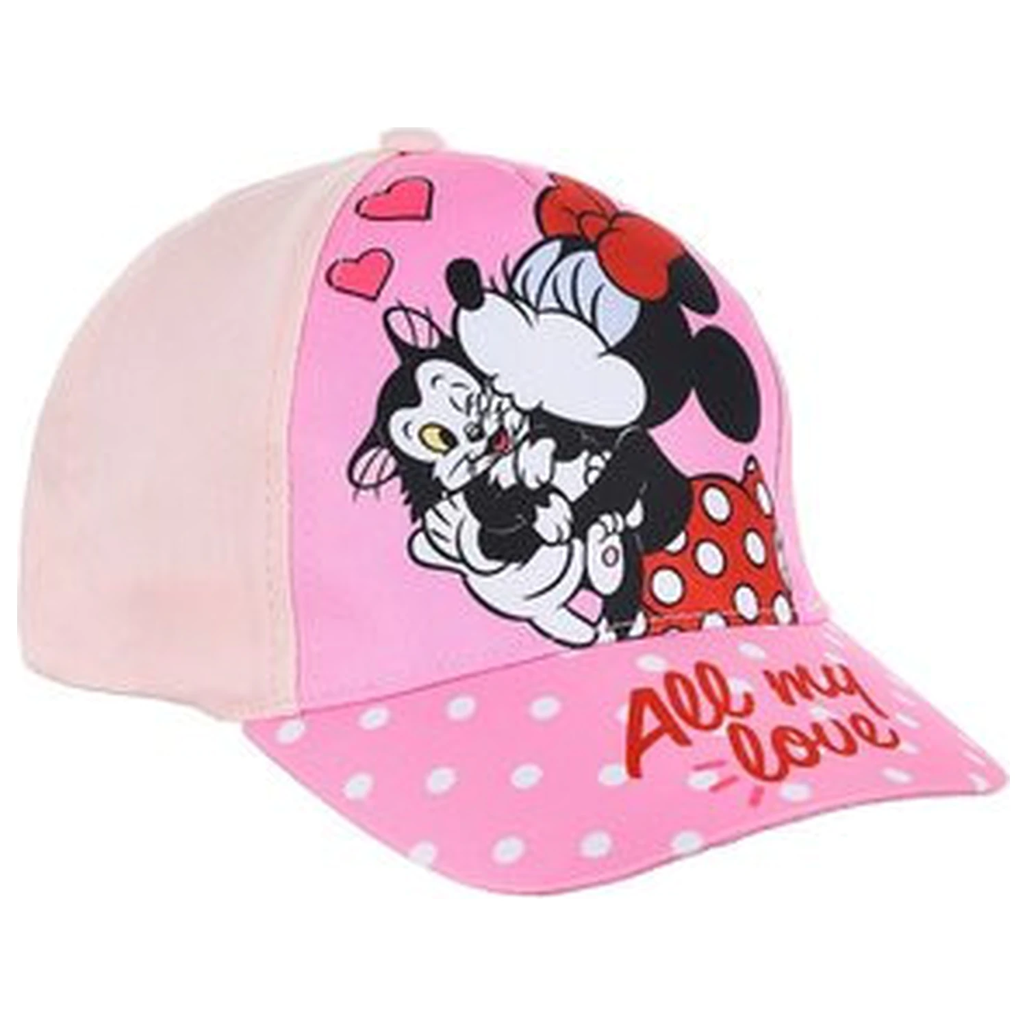 Disney Minnie All My Love detská baseballová čiapka 52 cm produktová fotografia