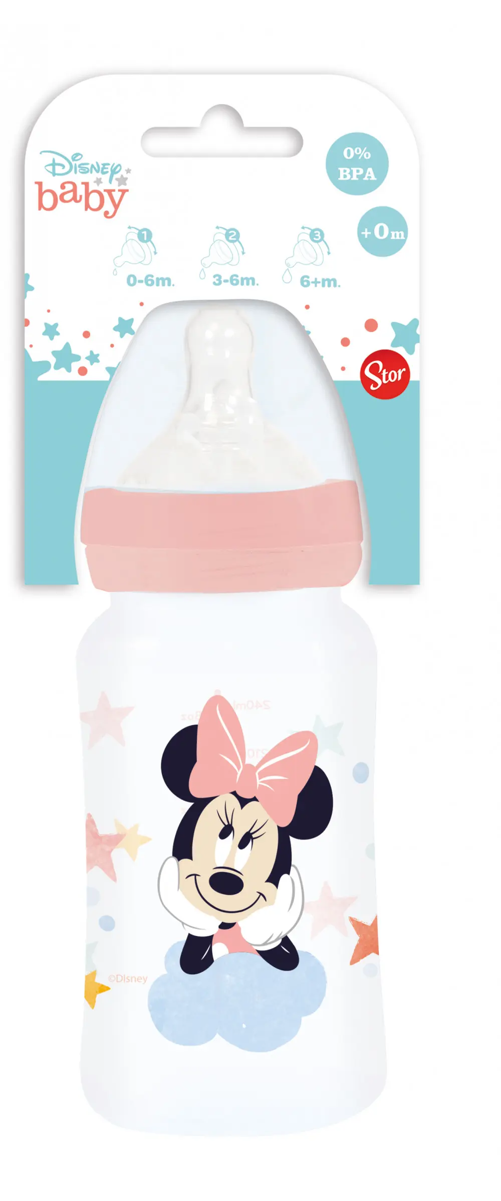 Disney Minnie detská dojčenská fľaša 2.4 dl produktová fotografia