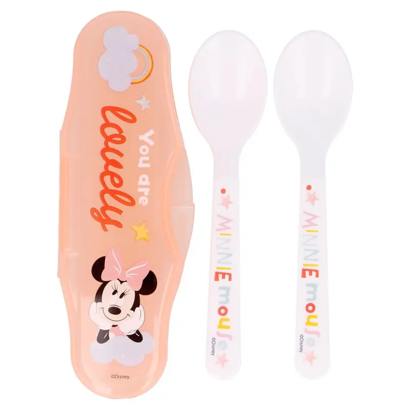 Disney Minnie Mouse cestovný príborový set produktová fotografia