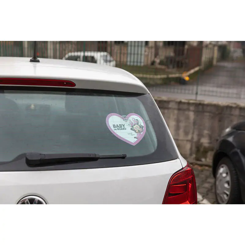 Disney Minnie baby on board Signál do auta produktová fotografia