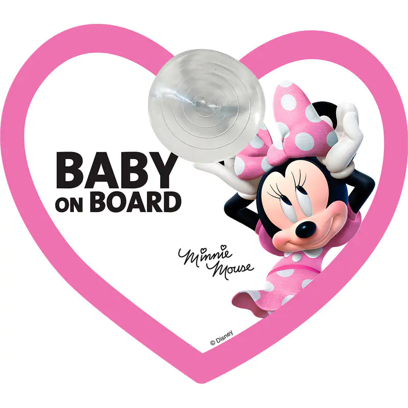Disney Minnie baby on board Signál do auta produktová fotografia