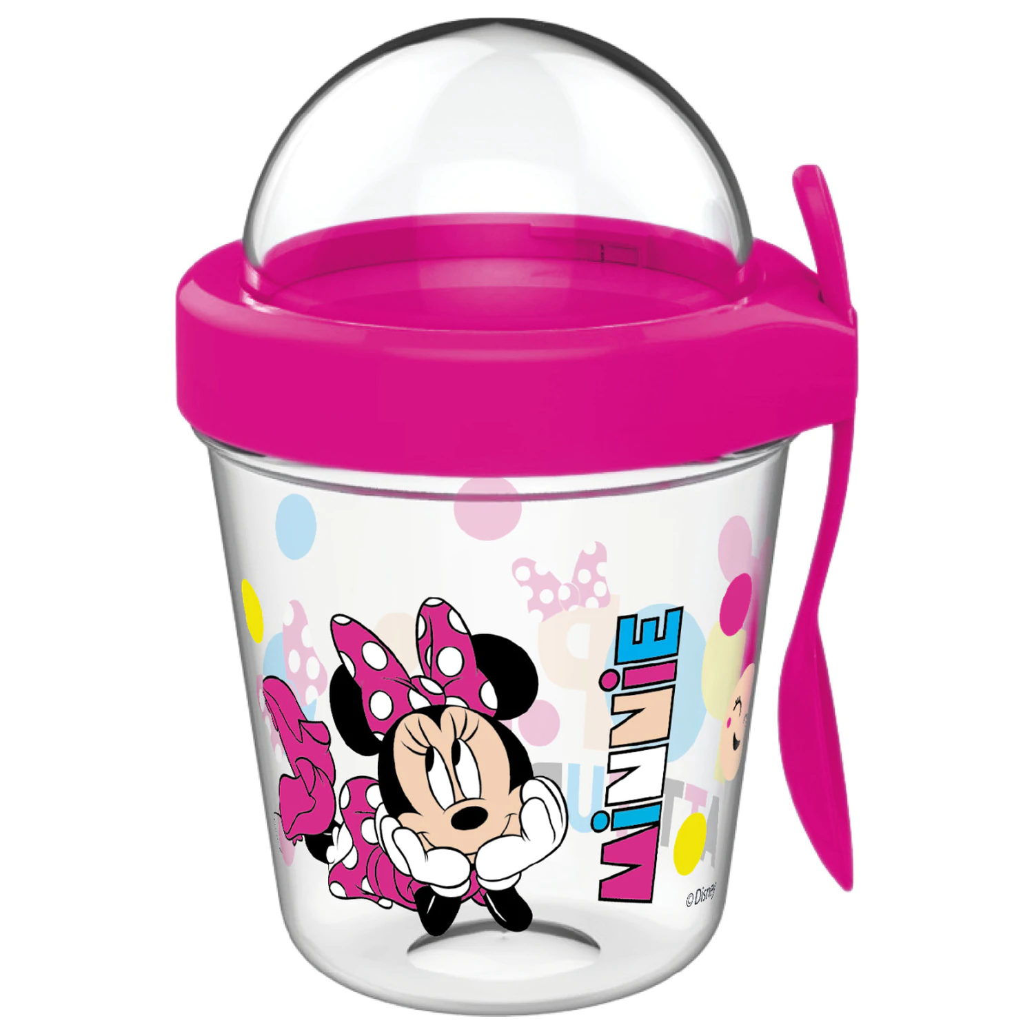 Disney Minnie Chill pohár s vekom na občerstvenie a lyžičkou 350 ml produktová fotografia