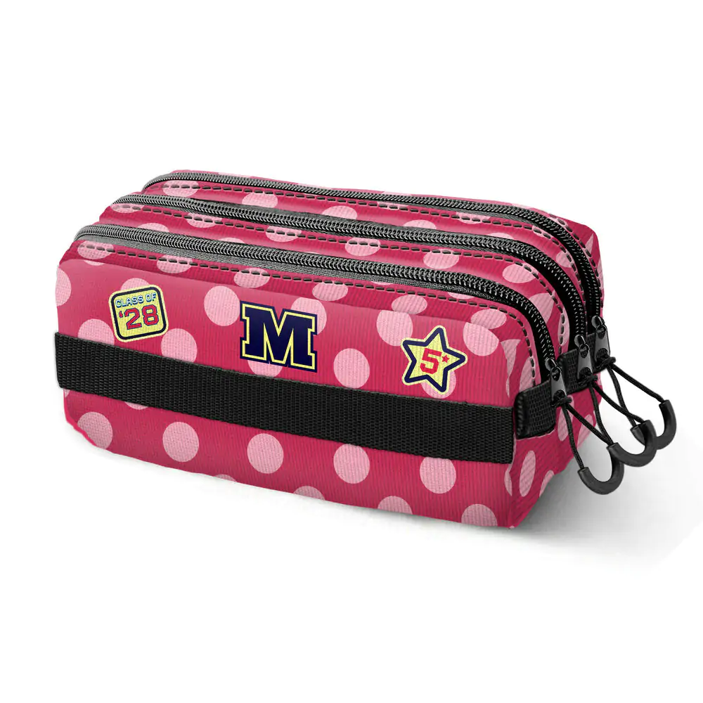 Disney Minnie Class trojité puzdro na ceruzky produktová fotografia