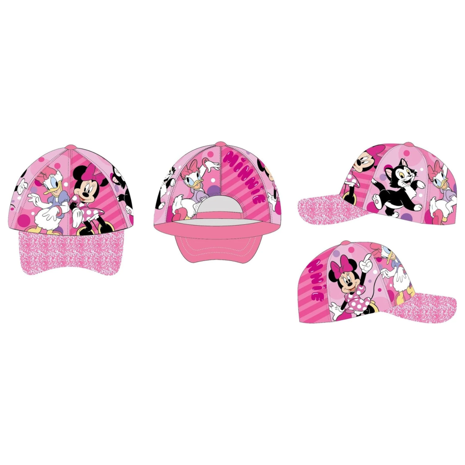 Disney Minnie Daisy Detská baseballová čiapka 53 cm produktová fotografia
